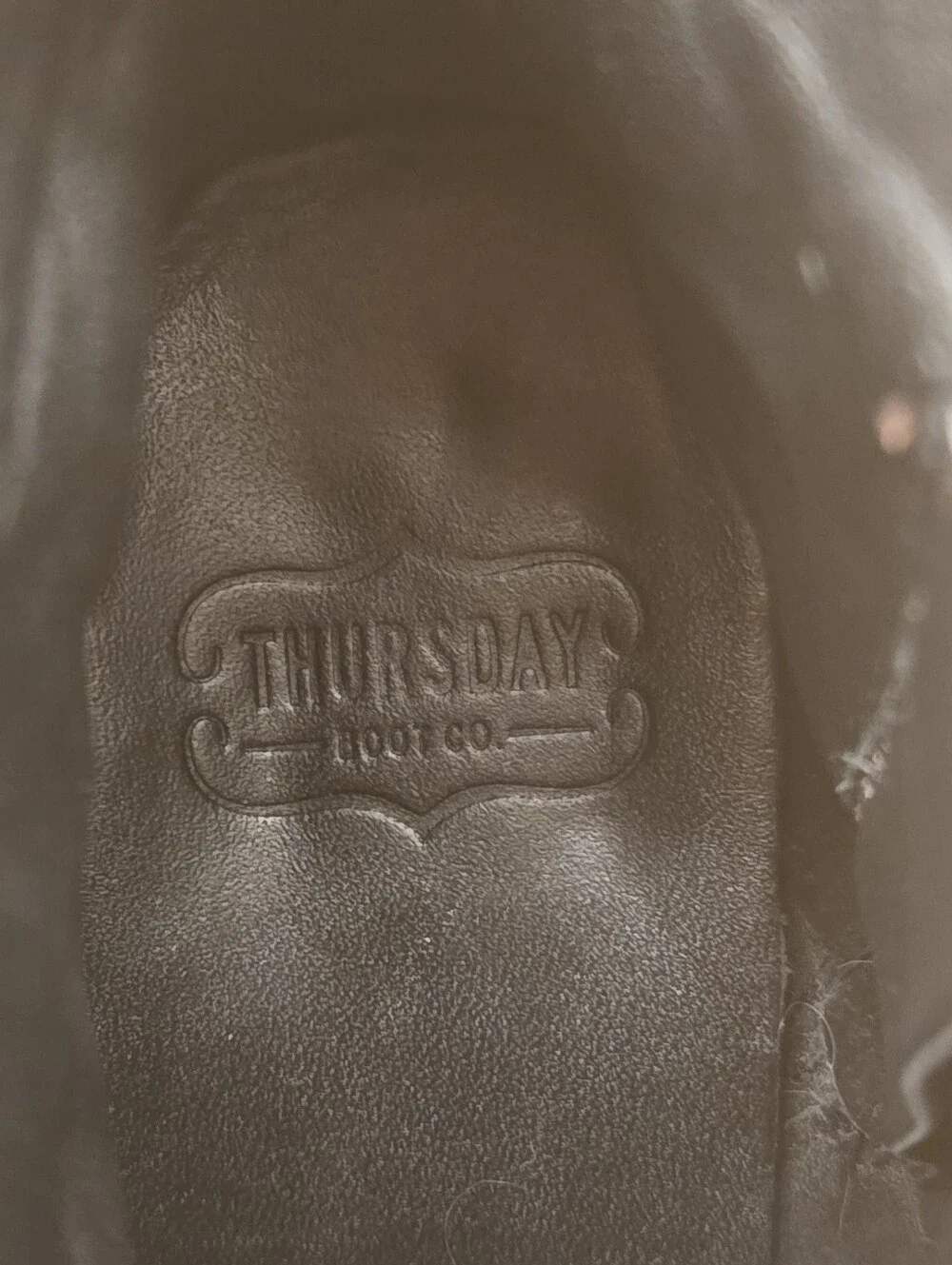 Thursday Boot Company Uptown Ankle Boots Bourbon Brown Leather Womens Size 7